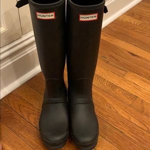Hunter knee boots
